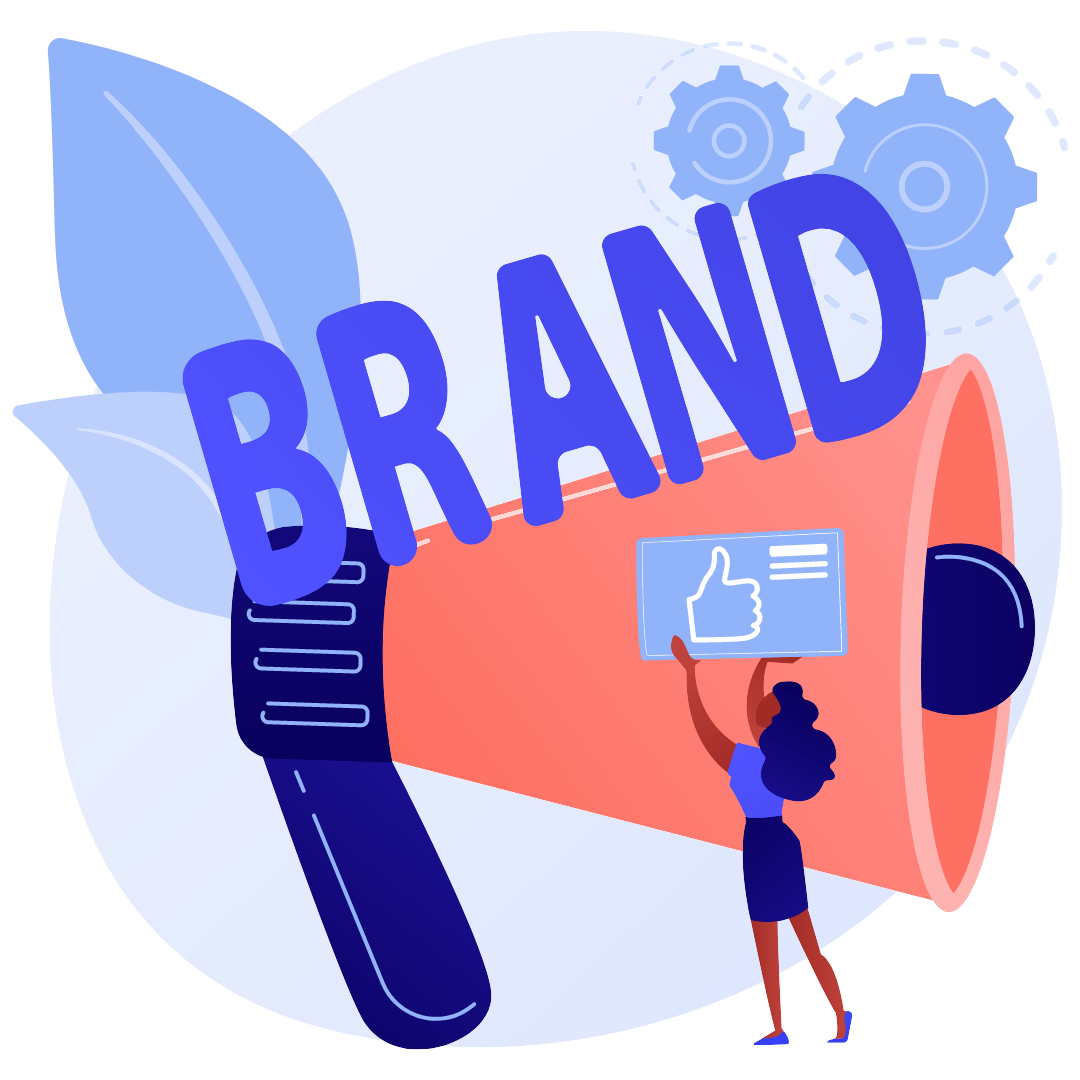 Amplify your brand like a megaphone Amplify your brand like a megaphone