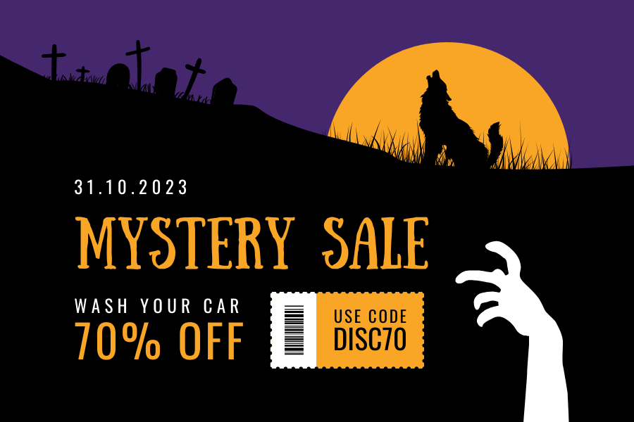 Car Wash Halloween Sale Car Wash Halloween Sale