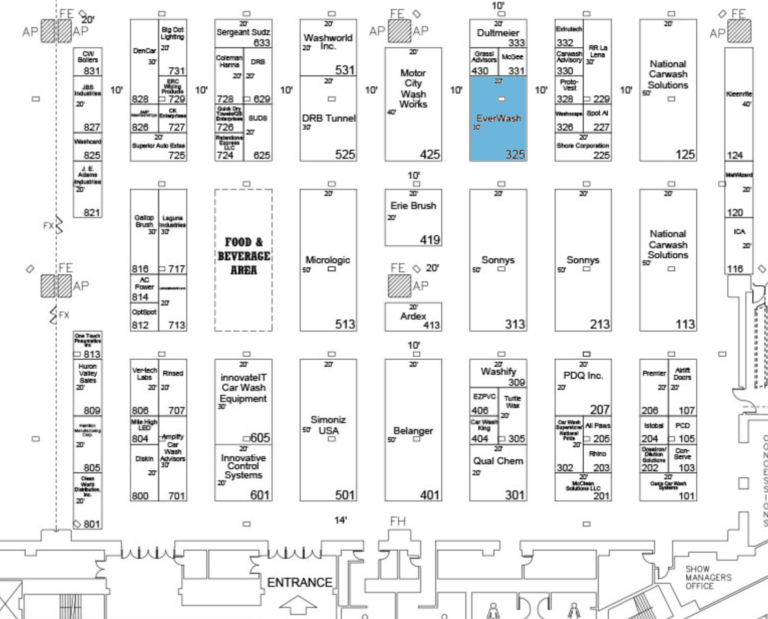 EverWash Booth #325 EverWash Booth #325