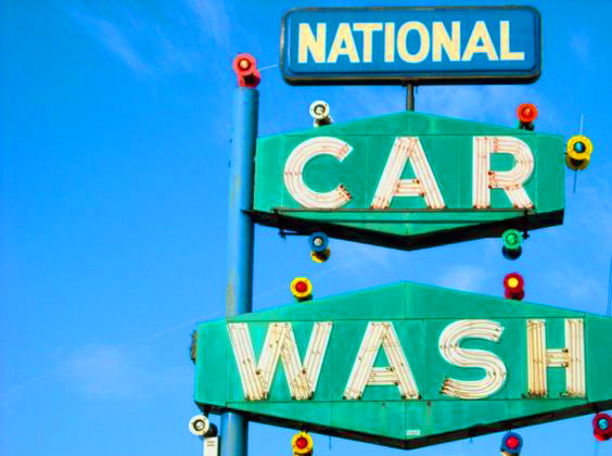 Old car wash Old car wash