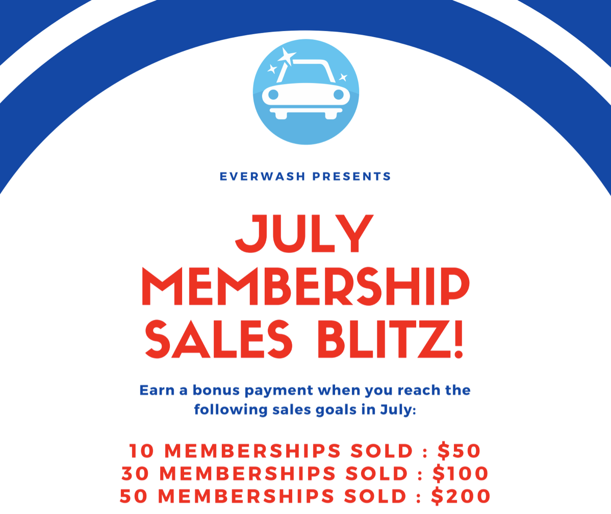 Sample Sales Blitz incentives program flyer. Sample Sales Blitz incentives program flyer.